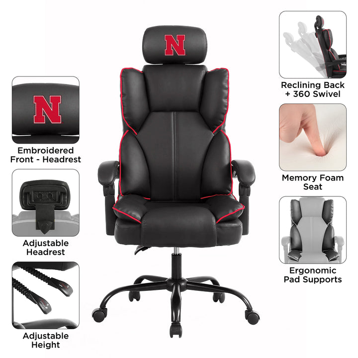 University of Nebraska Champ Chair