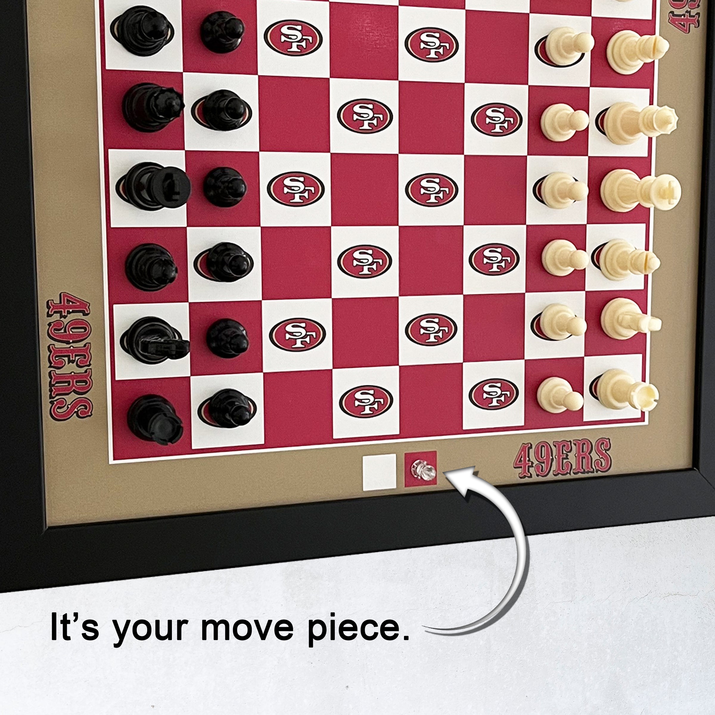 San Francisco 49ers Magnetic Chess Set