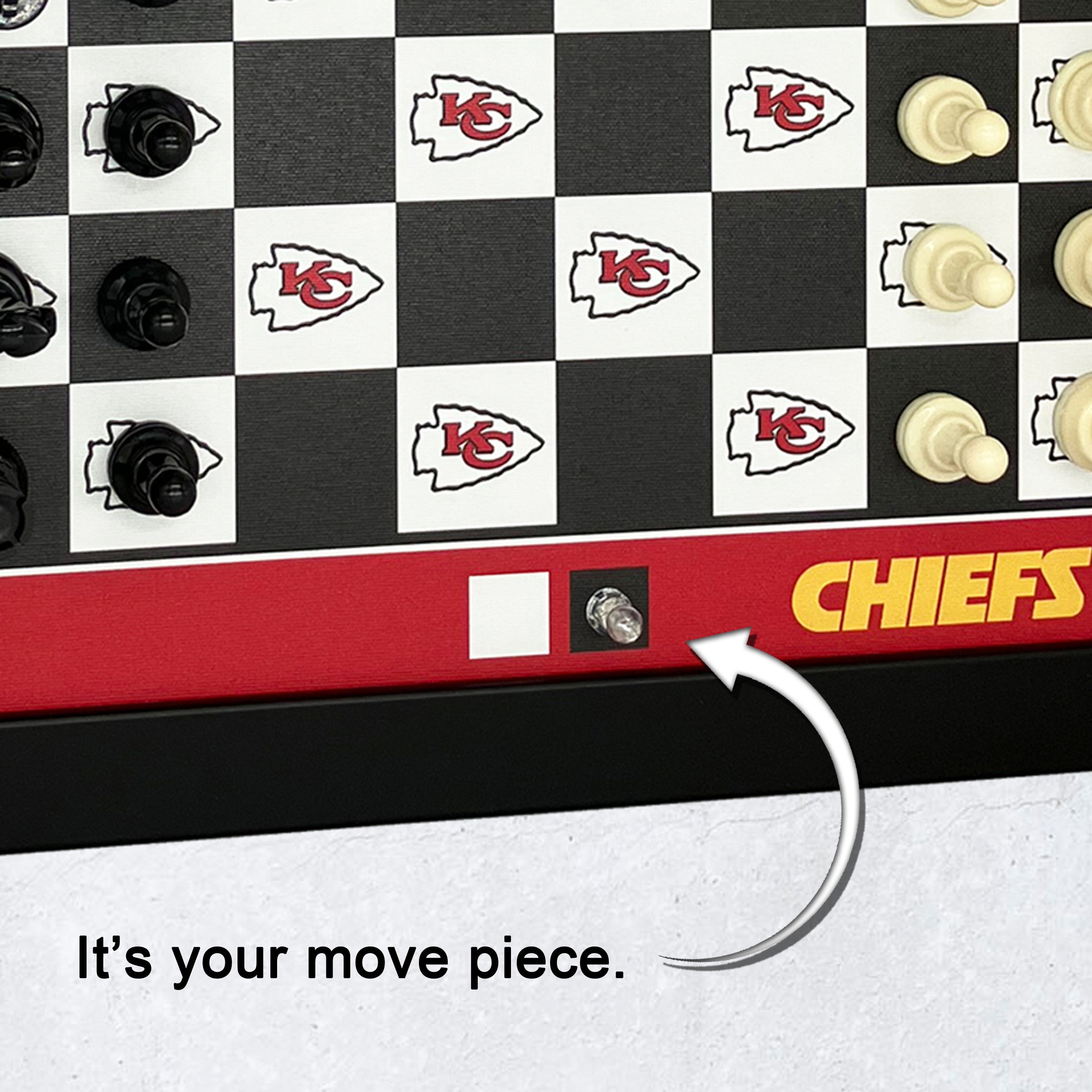 Kansas City Chiefs Magnetic Chess Set