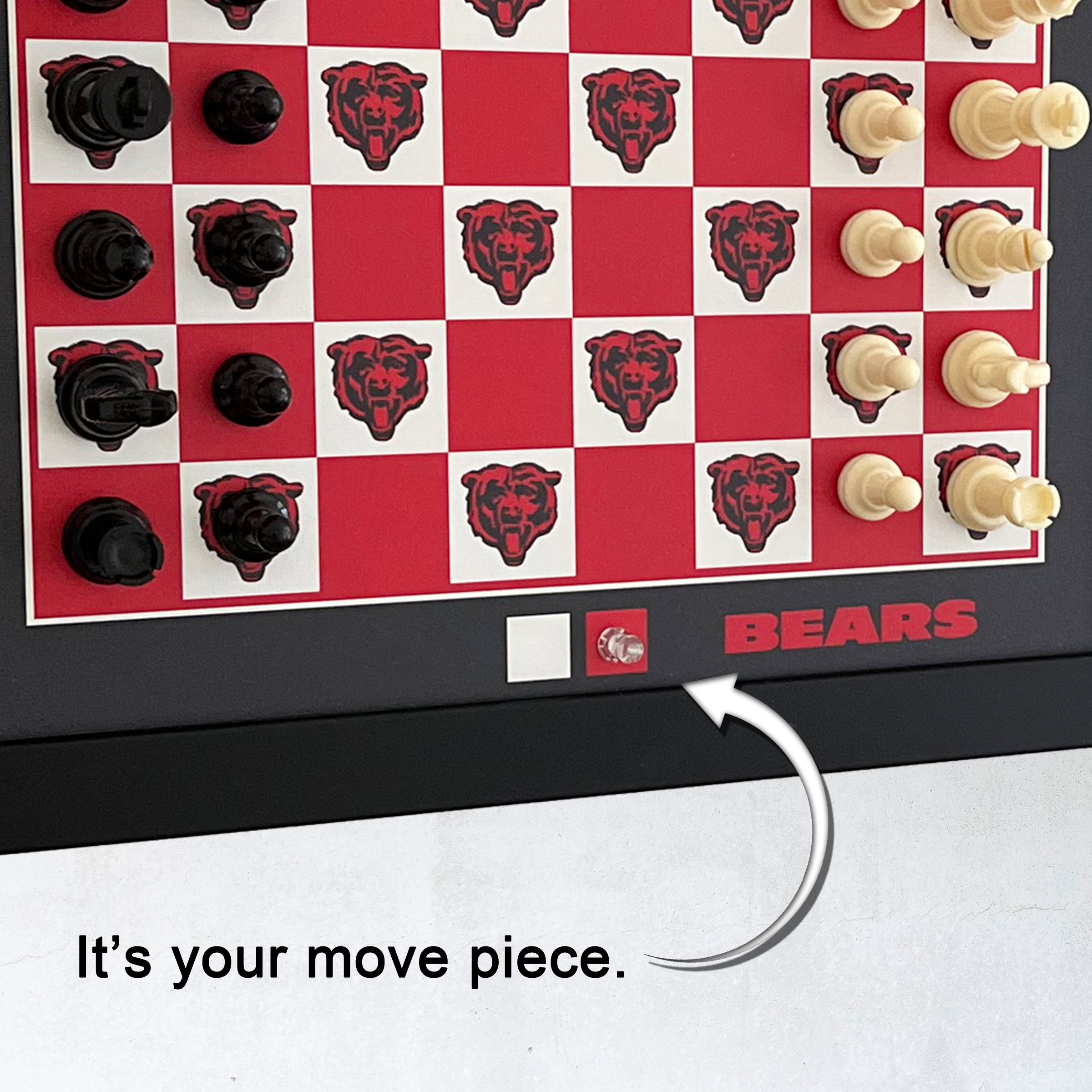 Chicago Bears Magnetic Chess Set