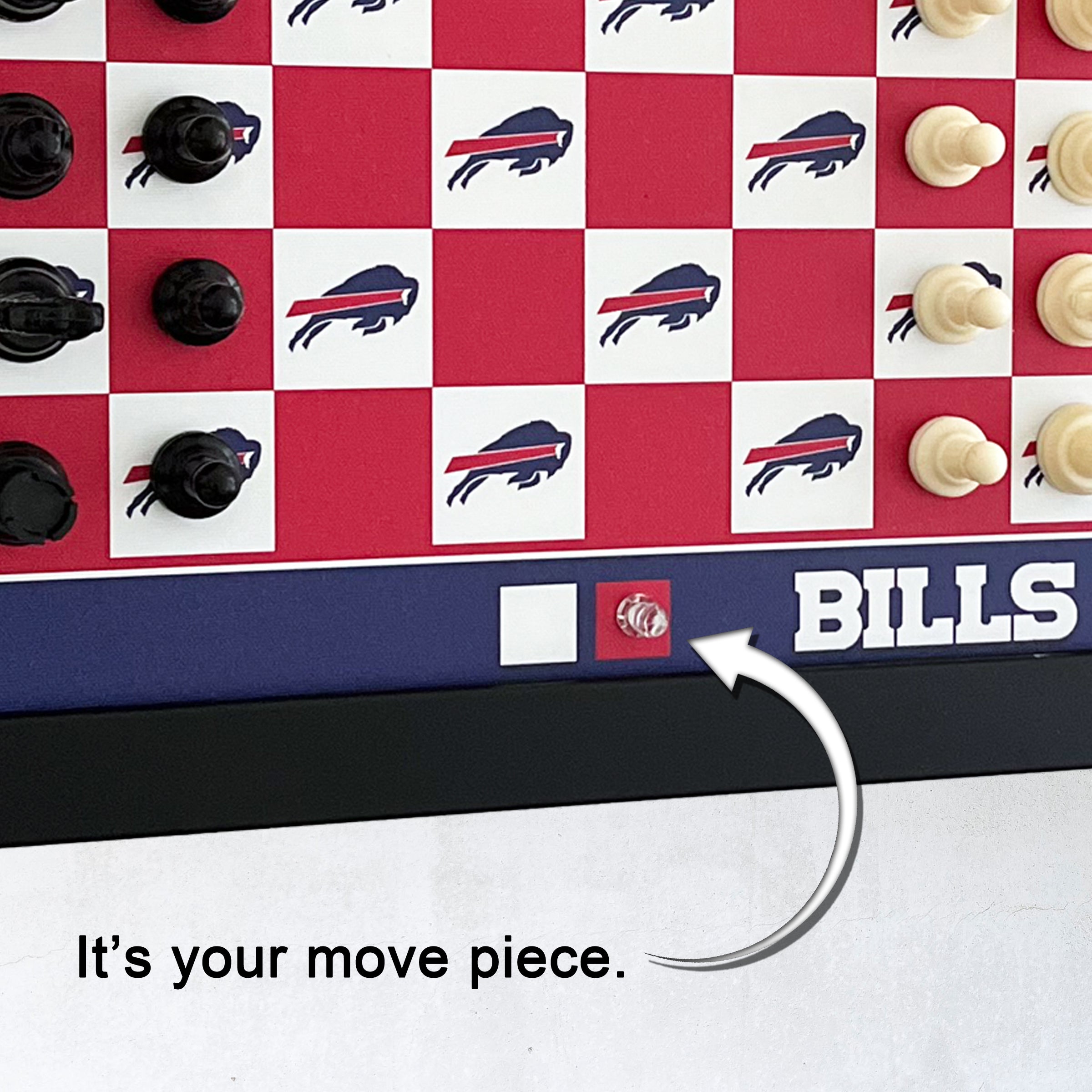 Buffalo Bills Magnetic Chess Set