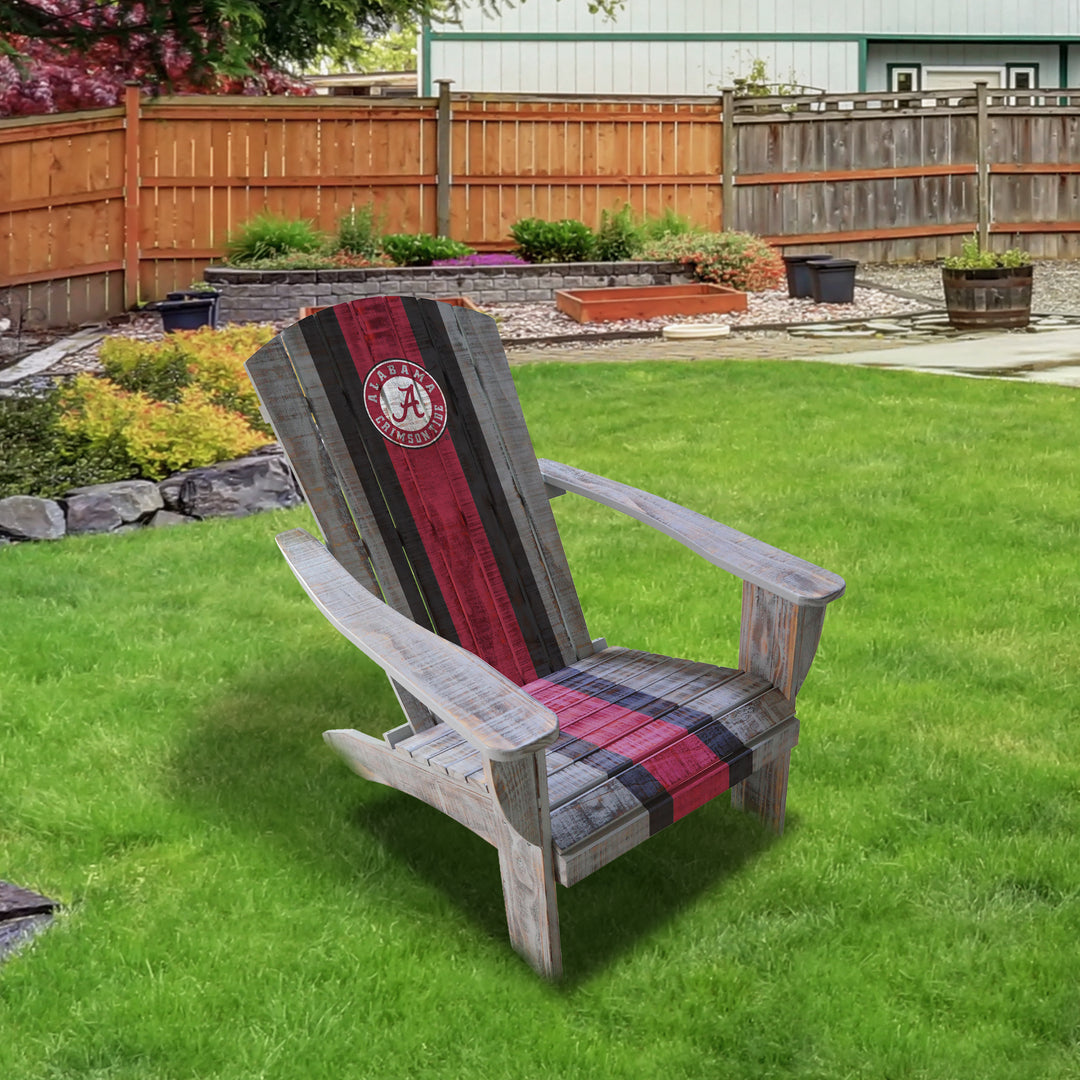 Alabama University Wooden Adirondack Chair