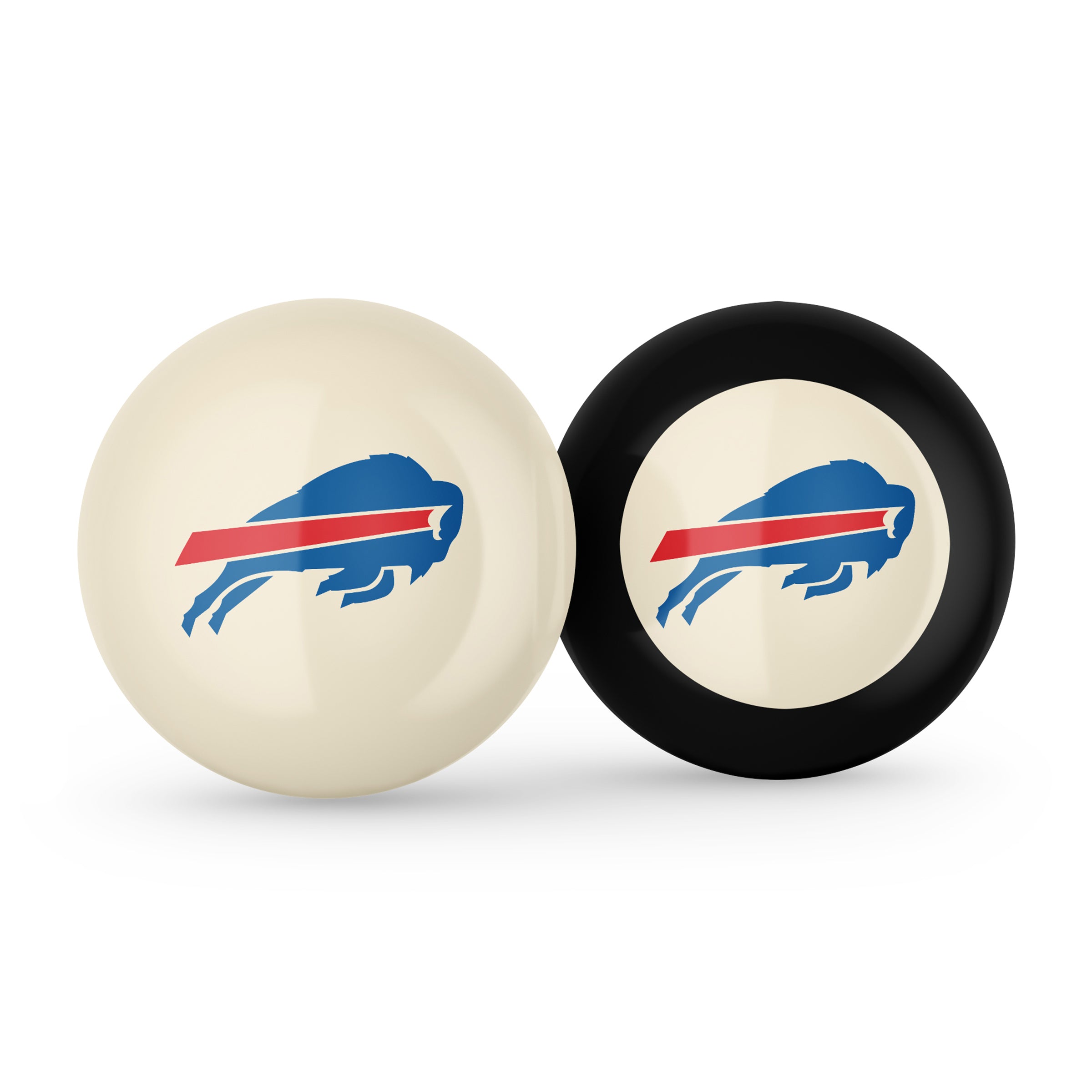 Buffalo Bills Logo Cue Ball & 8 Ball