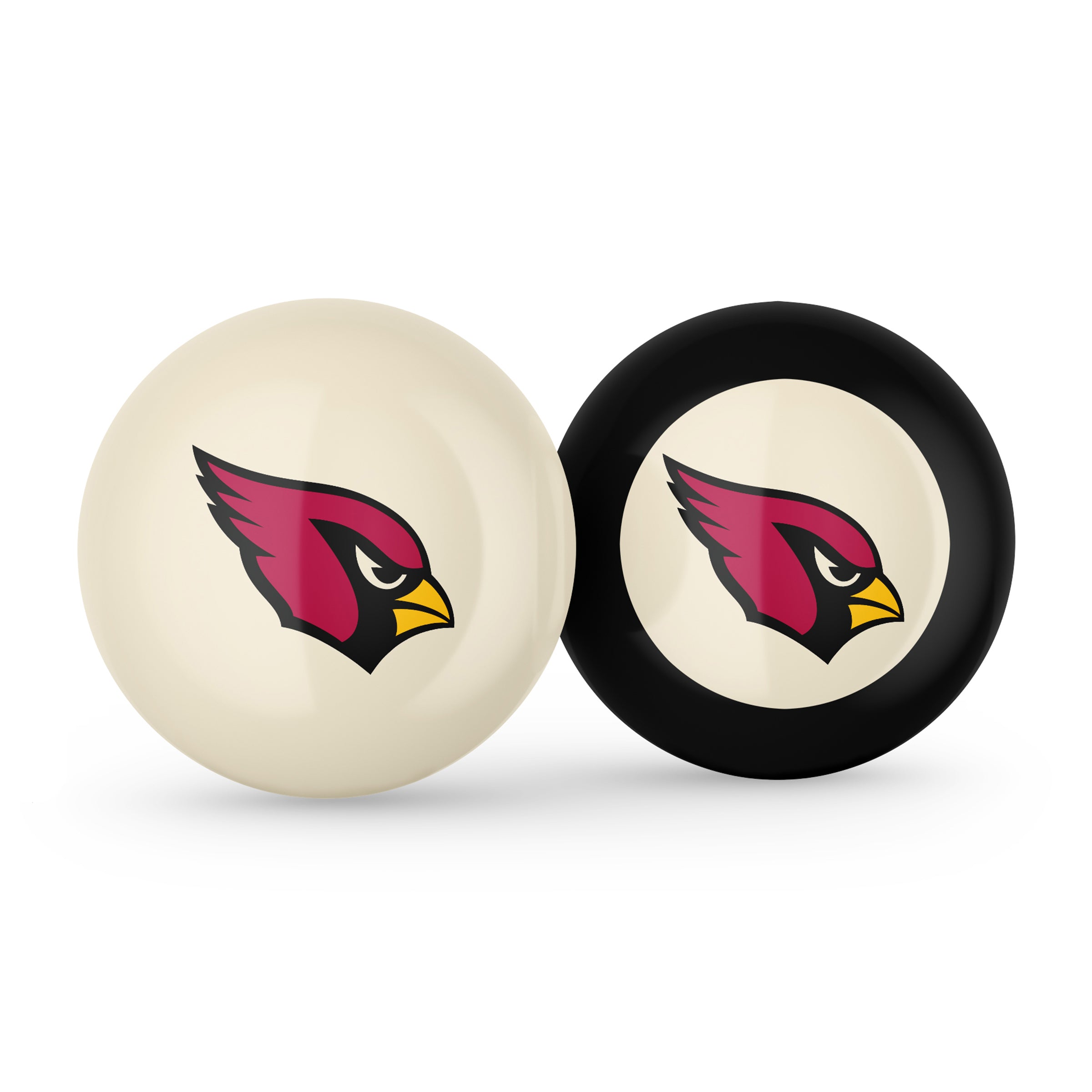 Arizona Cardinals Logo Cue Ball & 8 Ball