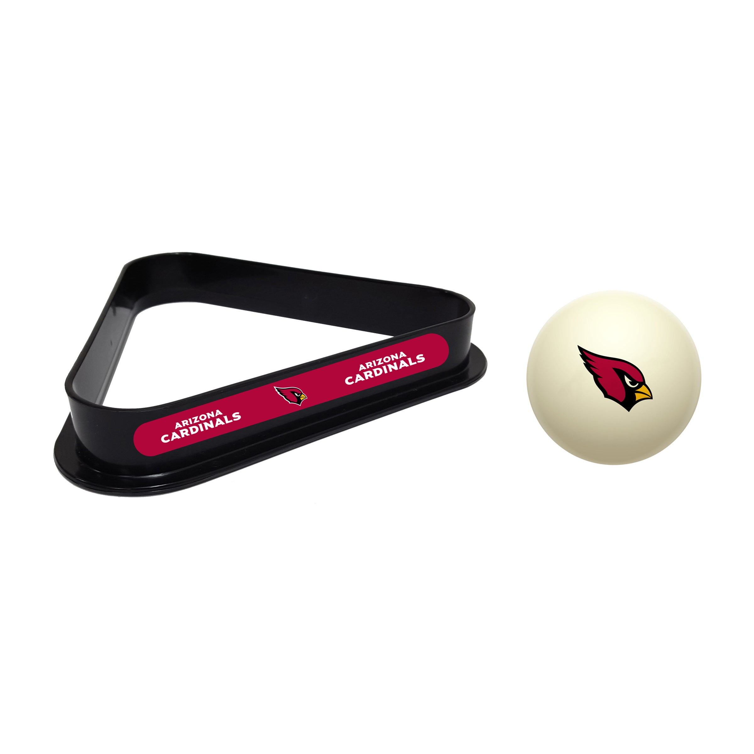 Arizona Cardinals Cue Ball & Ball Rack