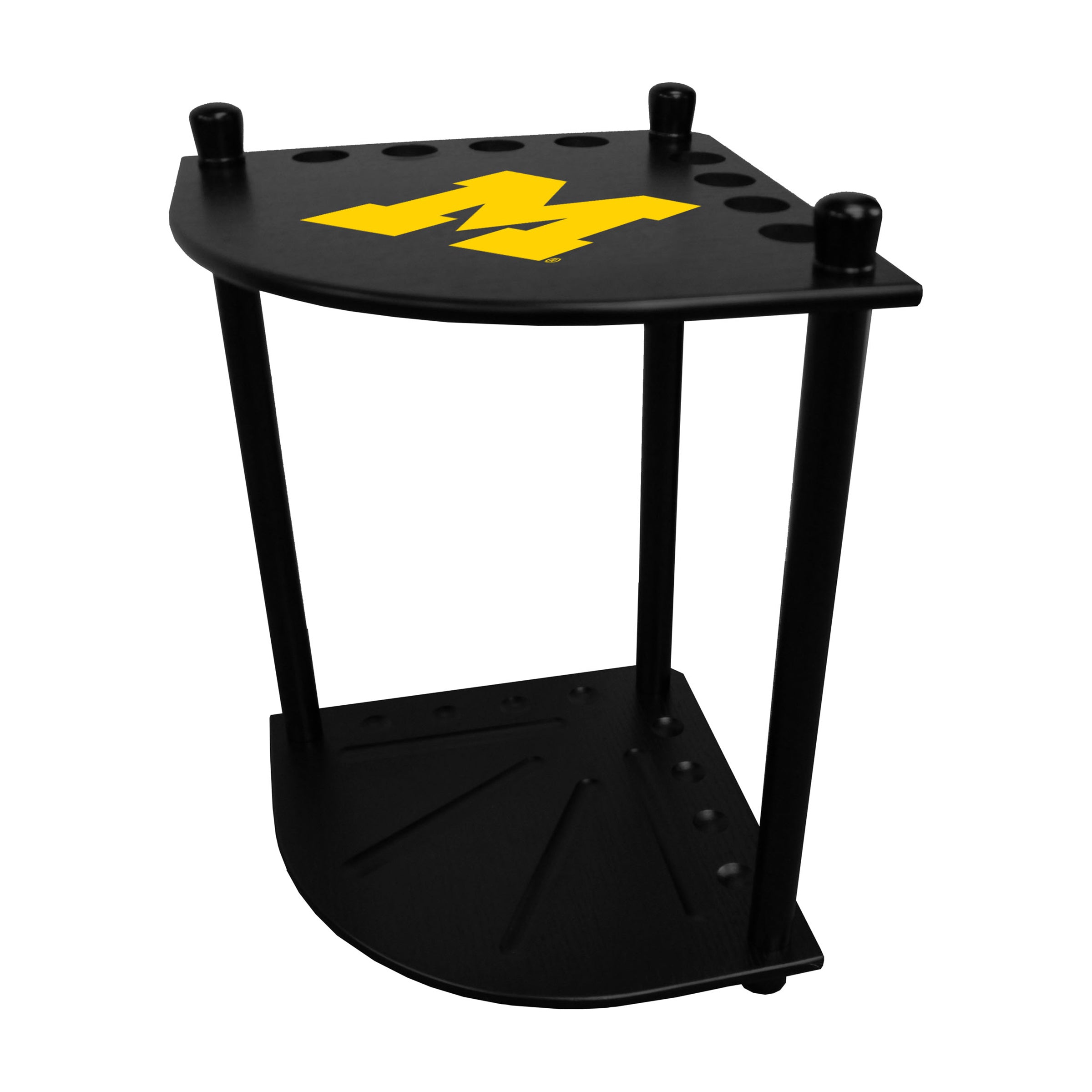 Univ Of Michigan Corner Cue Rack