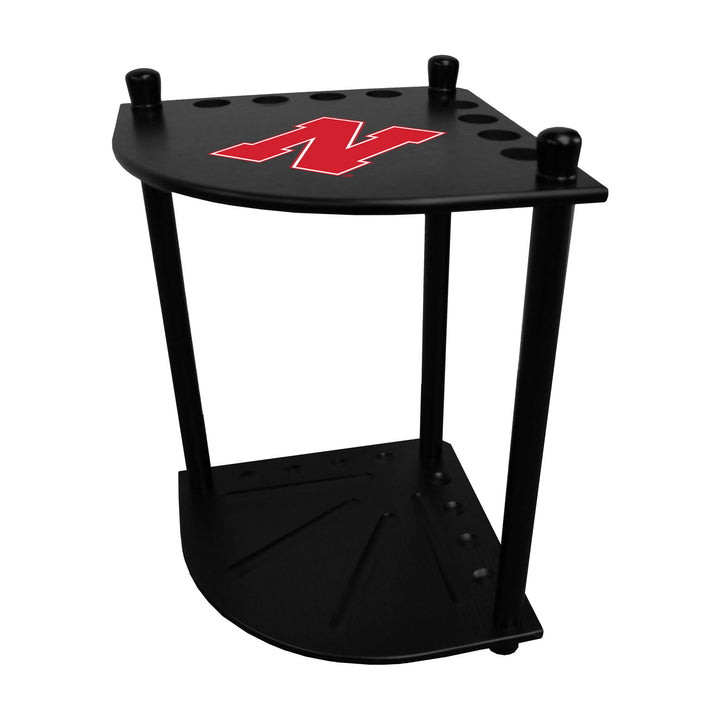 Univ Of Nebraska Corner Cue Rack