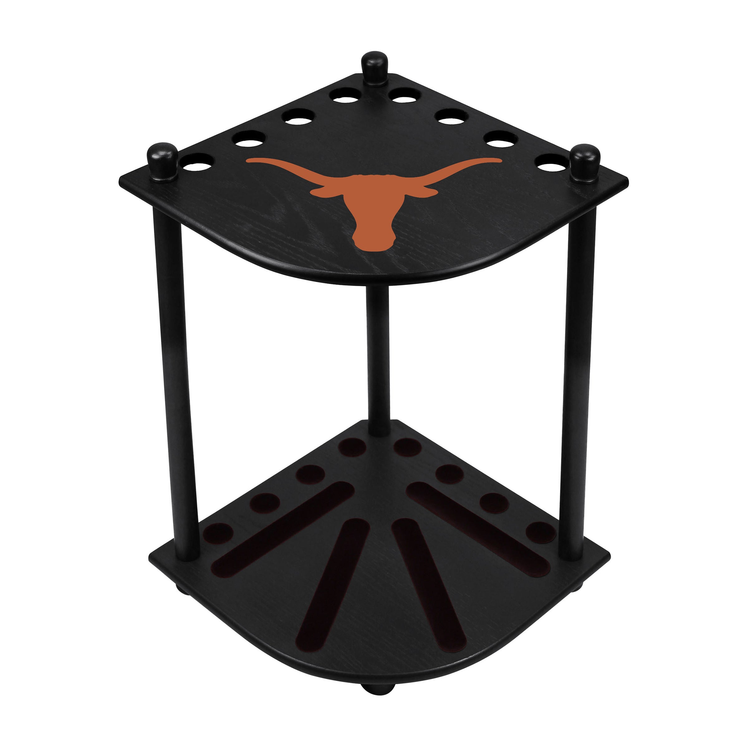 University of Texas Corner Cue Rack