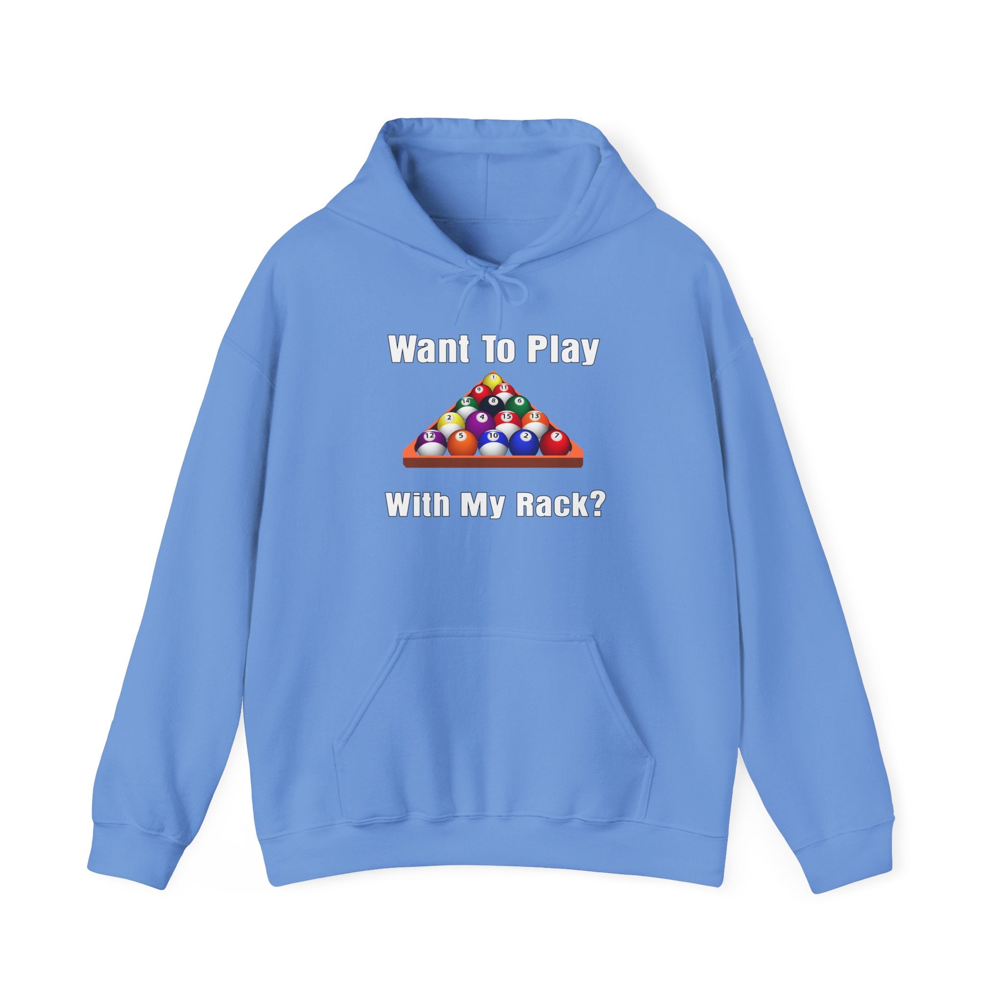 Want To Play Hooded Sweatshirt - Cozy and Stylish Unisex Sweater for Cold Days