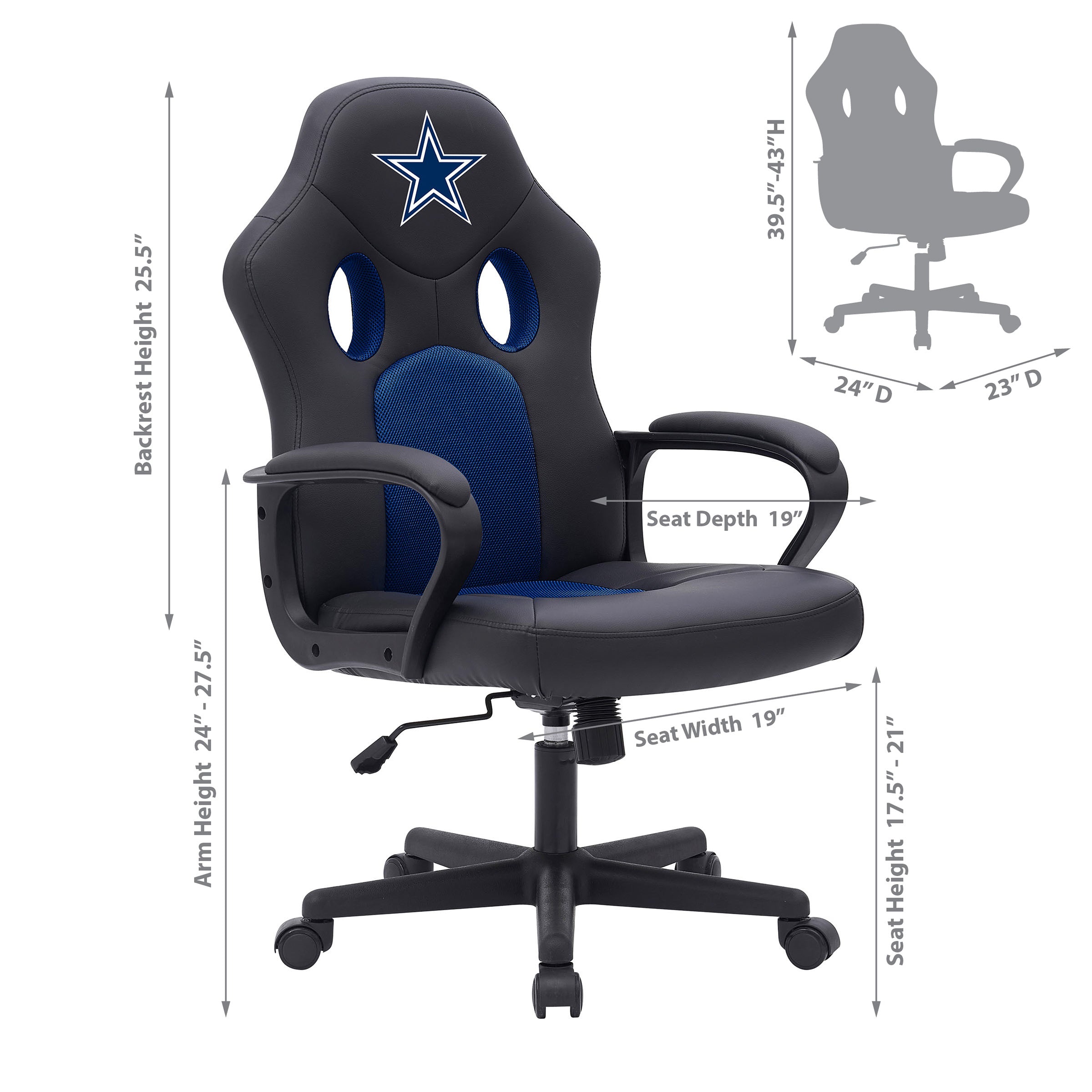 Dallas Cowboys Vision Game Chair