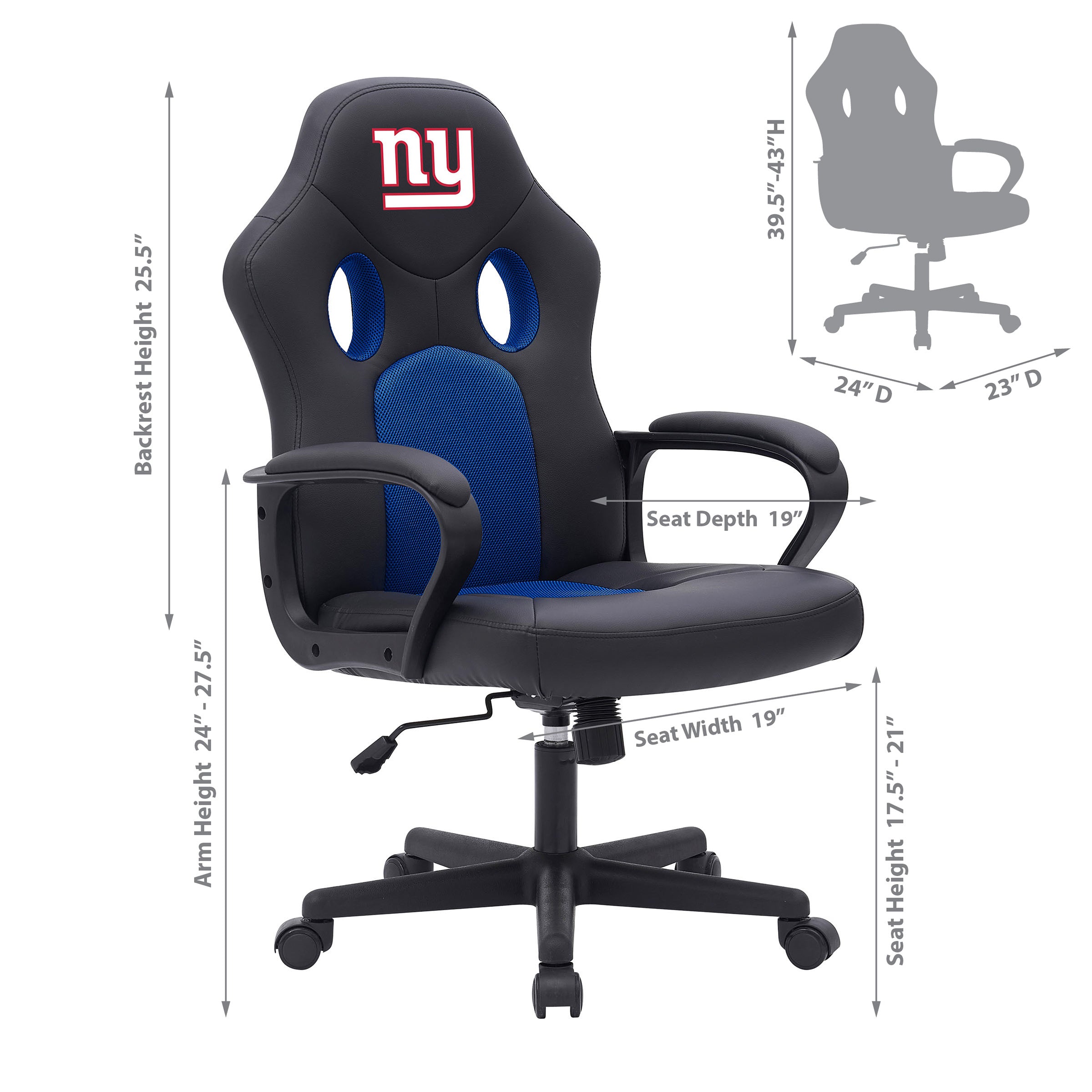 New York Giants Vision Game Chair