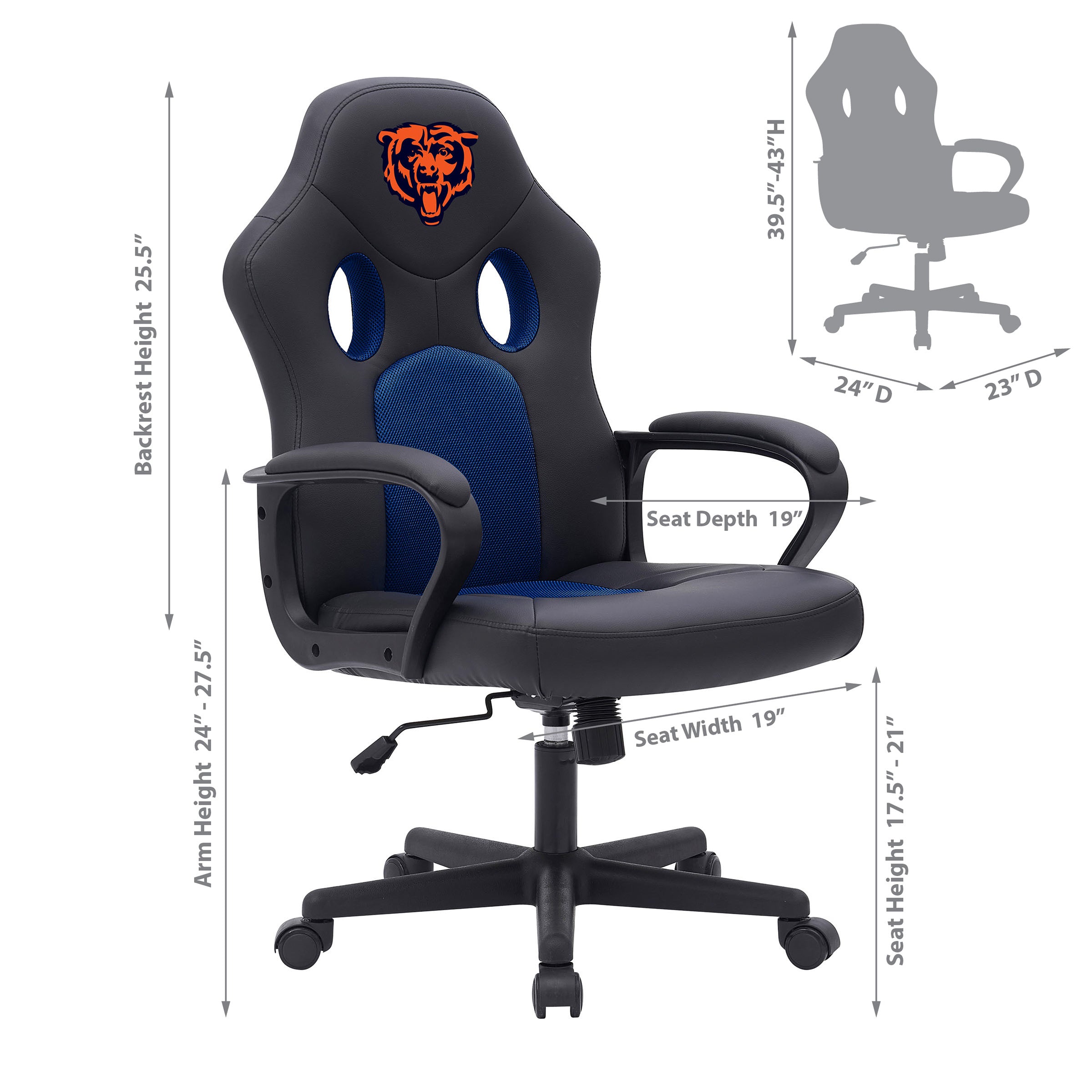 Chicago Bears Vision Game Chair