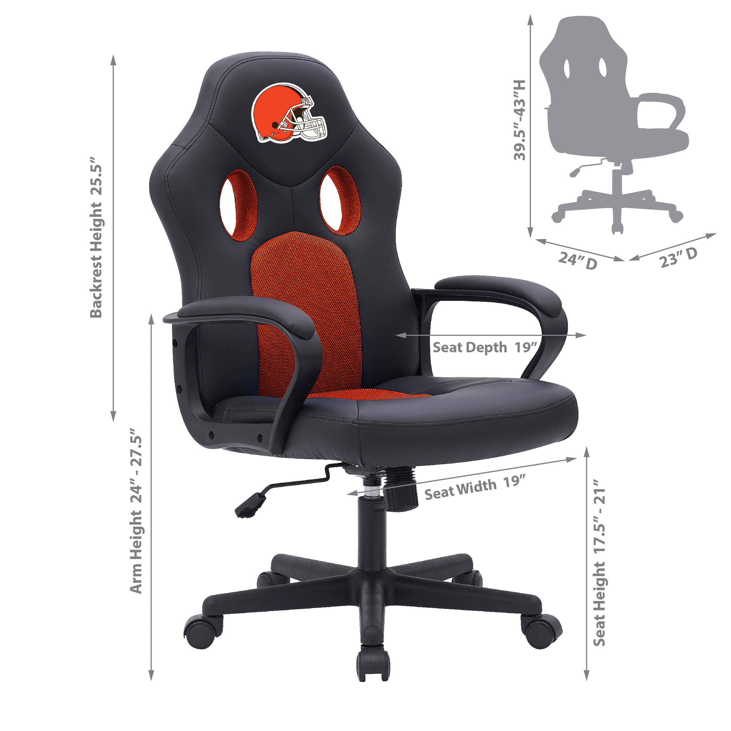 Cleveland Browns Vision Game Chair