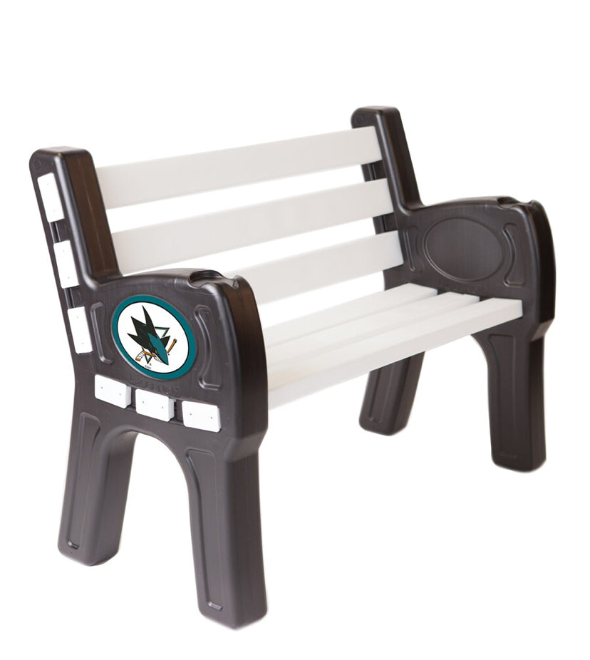 San Jose Sharks Outdoor Bench