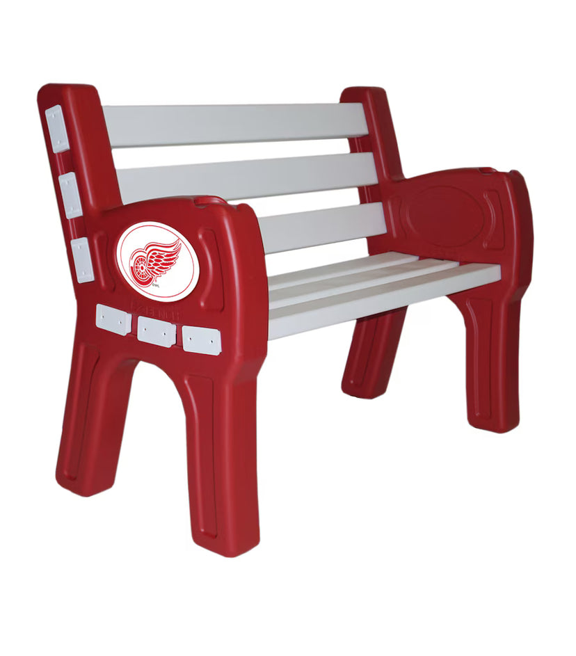 Detroit Red Wings Outdoor Bench