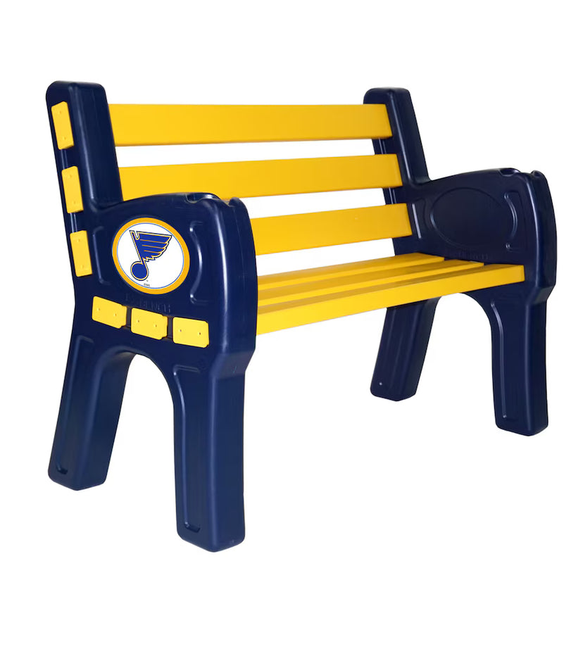 St. Louis Blues Outdoor Bench