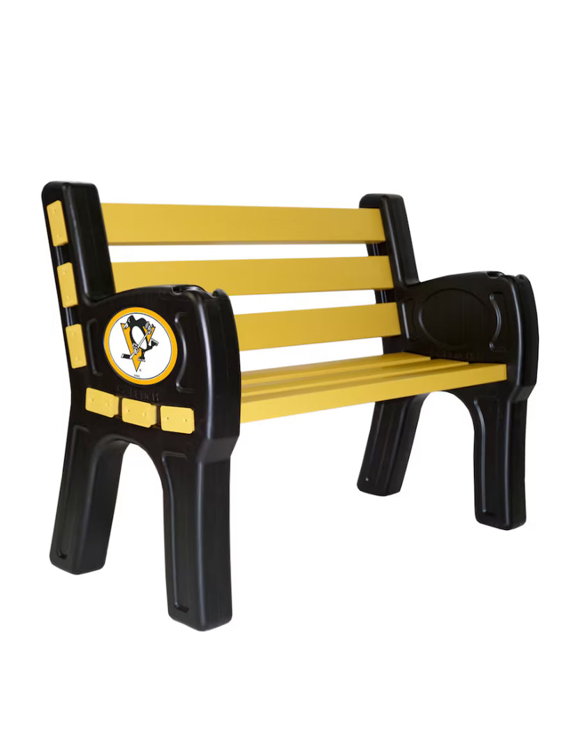 Pittsburgh Penguins Outdoor Bench