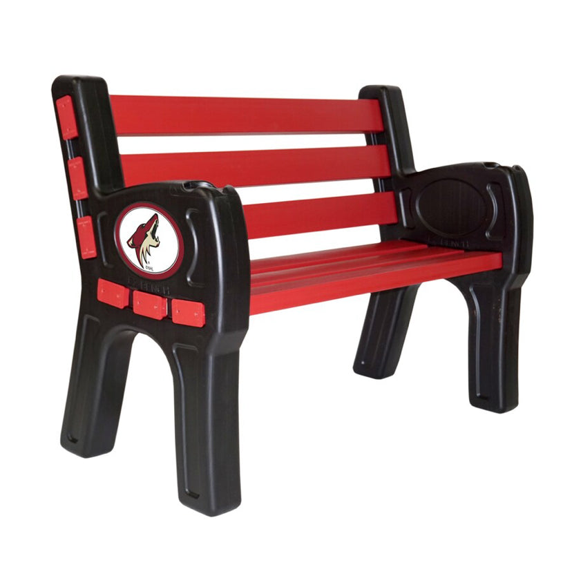 Arizona Coyotes Outdoor Bench