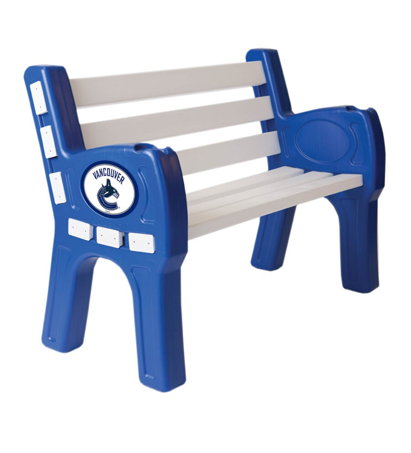 Vancouver Canucks Outdoor Bench