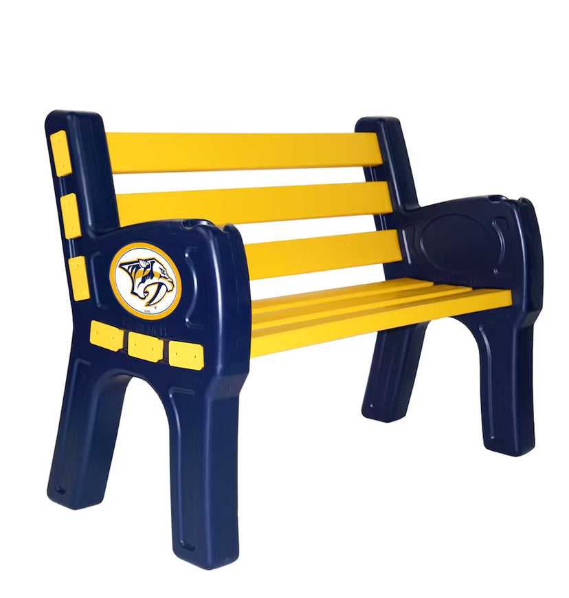 Nashville Predators Outdoor Bench