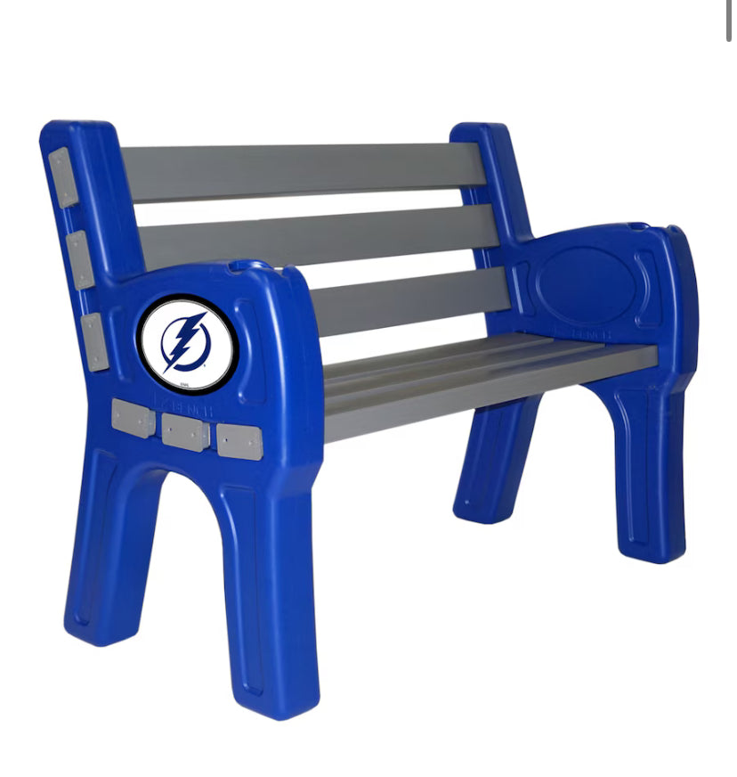 Tampa Bay Lightning Outdoor Bench