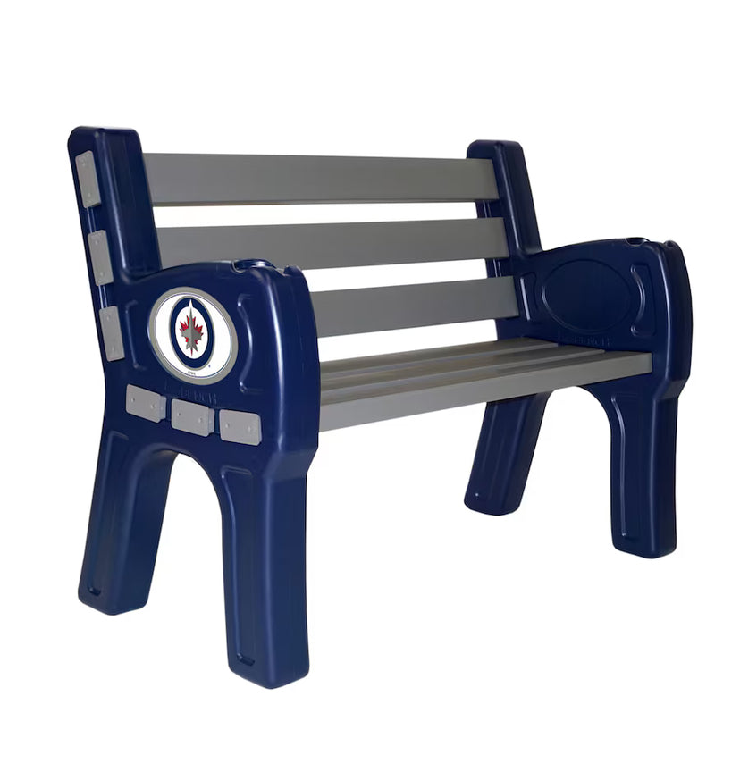 Winnipeg Jets Outdoor Bench