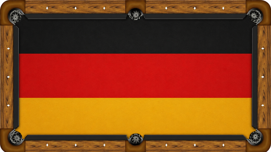 Germany Print Custom Pool Table Felt Any Design 7ft 8ft 9ft Billiard Cloth