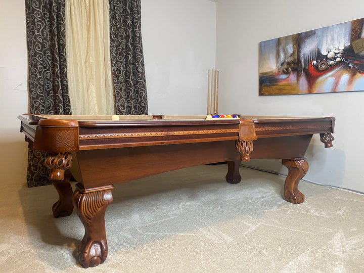 8ft Wooden Pool Table