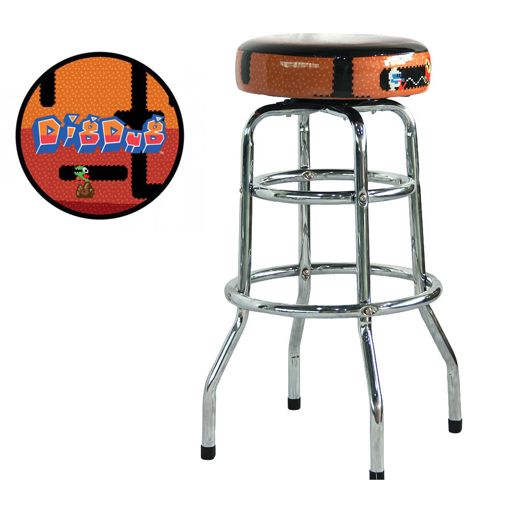 PAC-MAN's 30" Barstool Collection - DigDug