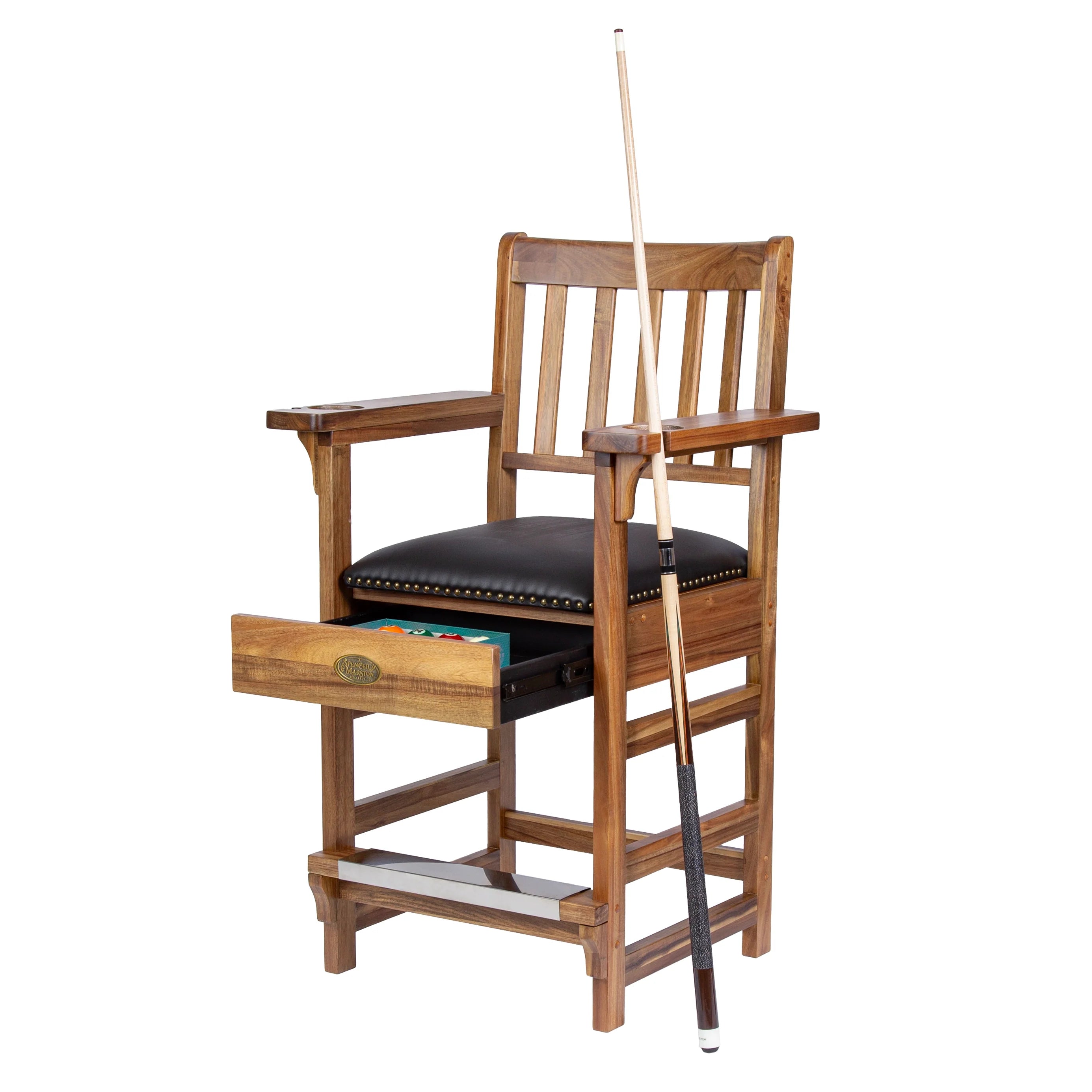 Spencer Marston Deluxe Spectator Chair - Acacia
