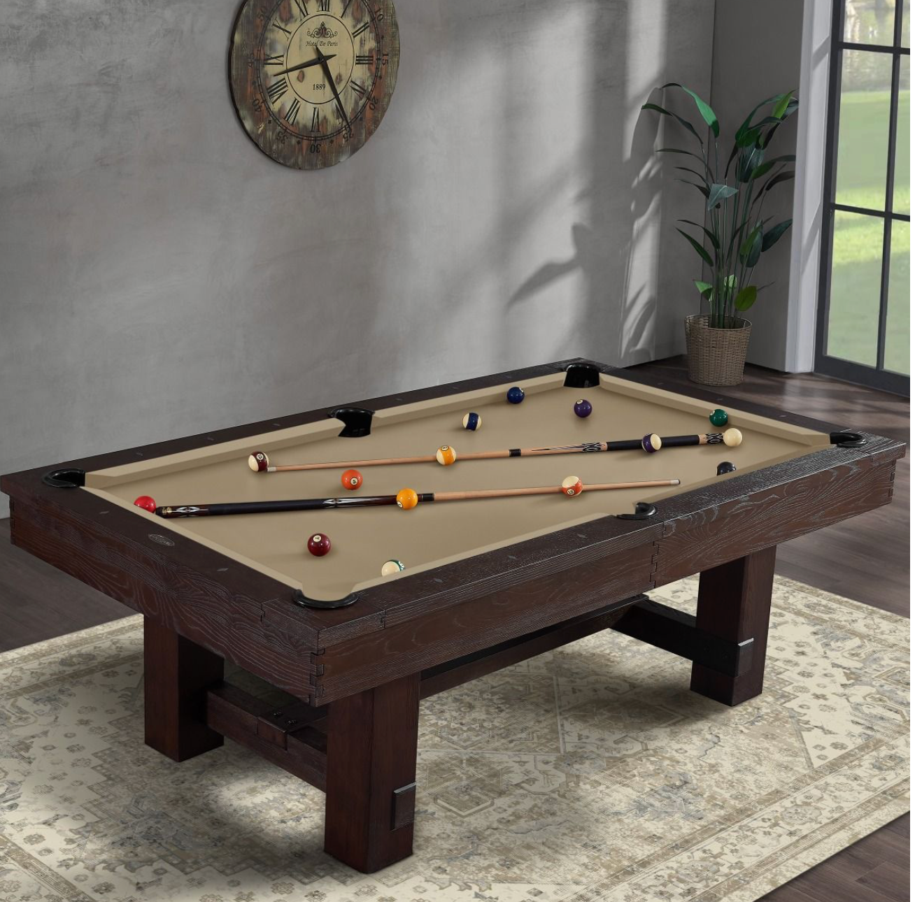 The Reno 8' Weathered Dark Chestnut