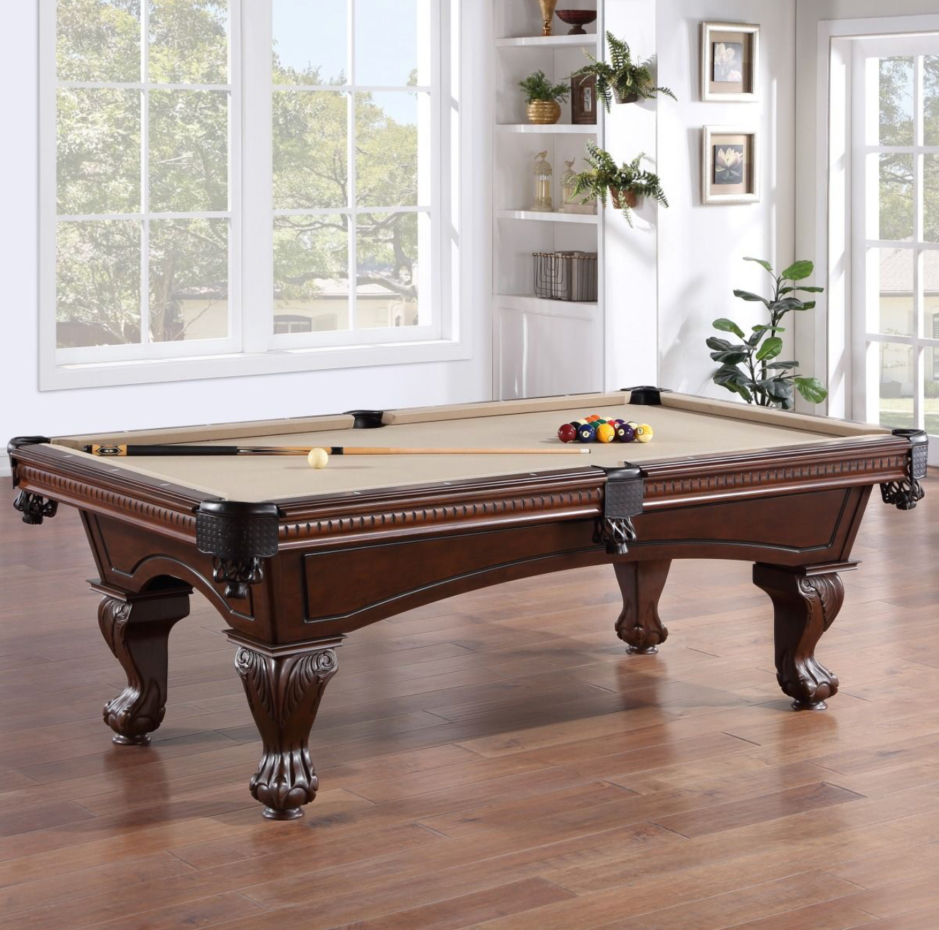 Canton 8' Pool Table in Sierra