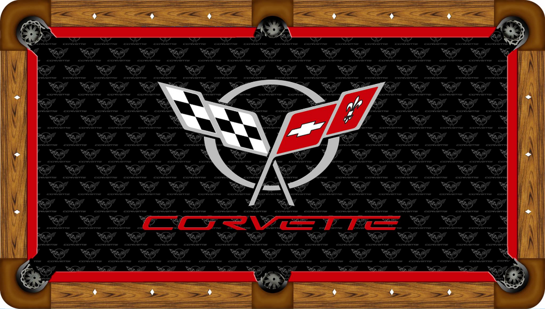 Corvette 1 Custom Pool Table Felt