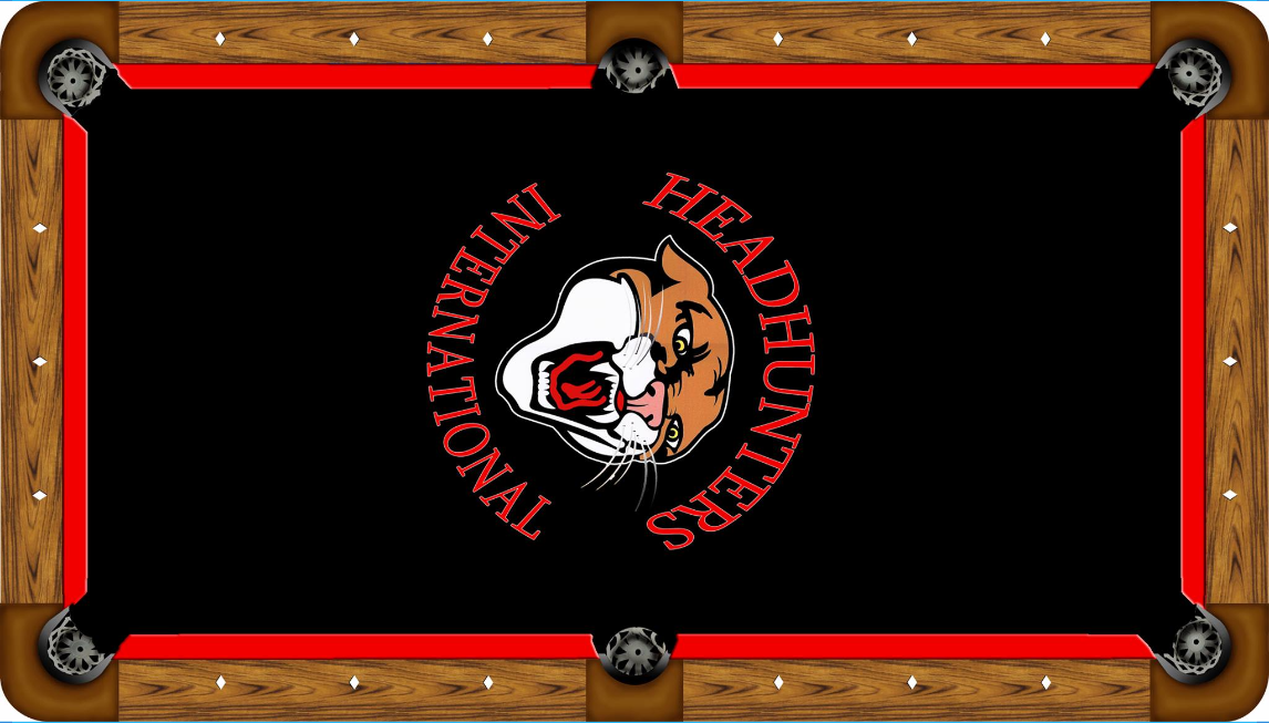 Headhunter International Custom PoolTable Felt