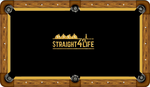 Straight 4 Life Custom Pool Table Felt Any Design 7ft 8ft 9ft Billiard Cloth