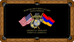 Marine Security Guard Custom Pool Table Felt Any Design 7ft 8ft 9ft Billiard Cloth