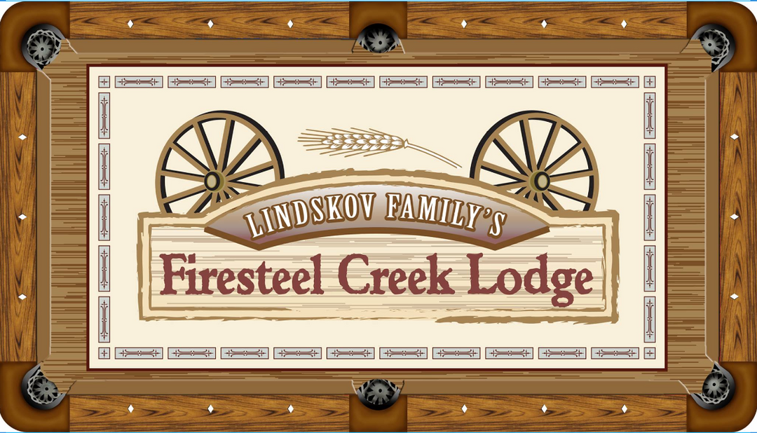 Firesteel Creek Lodge Custom Pool Table Felt