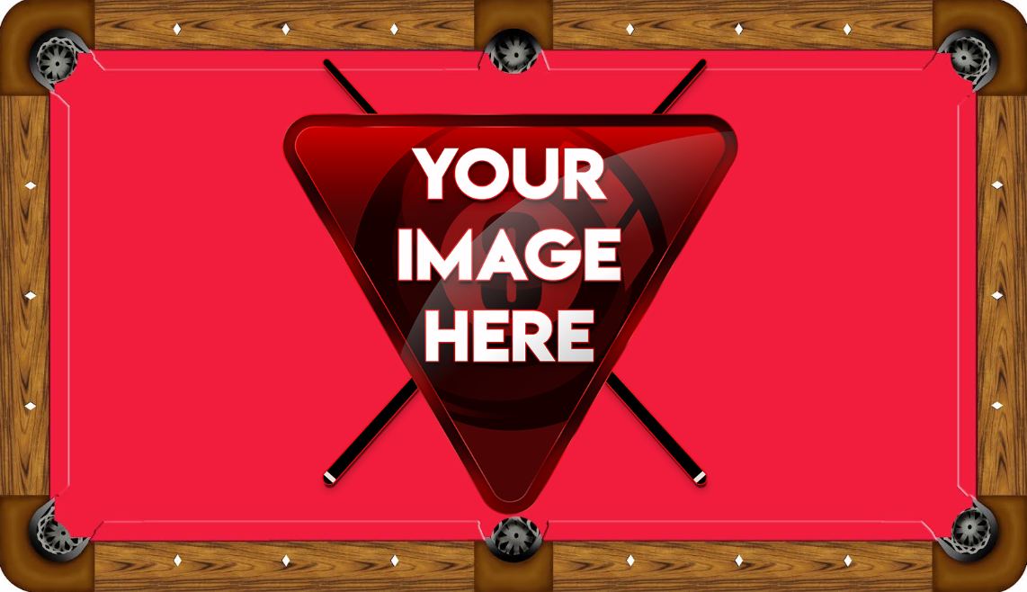 Your Image Here Custom Pool Table Felt