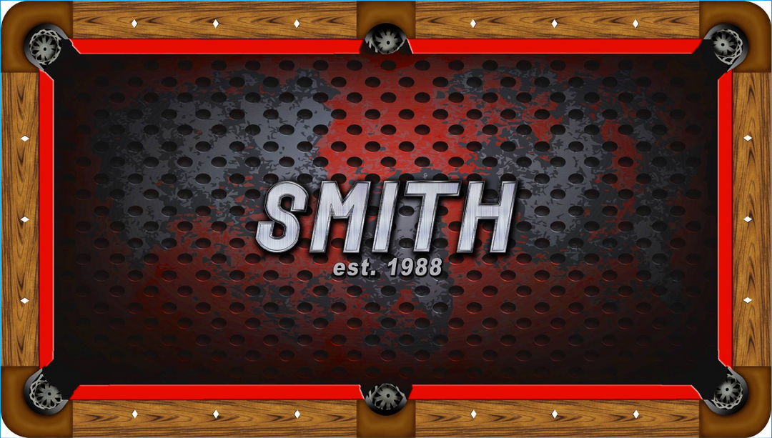 Smith Custom Pool Table Felt