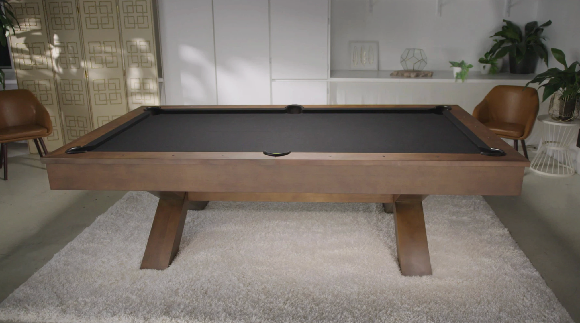 Blake 8' Pool Table, Dining Set