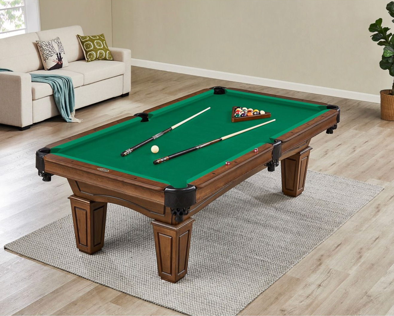 The Resolute 8ft, Whiskey with Tapered Box Legs