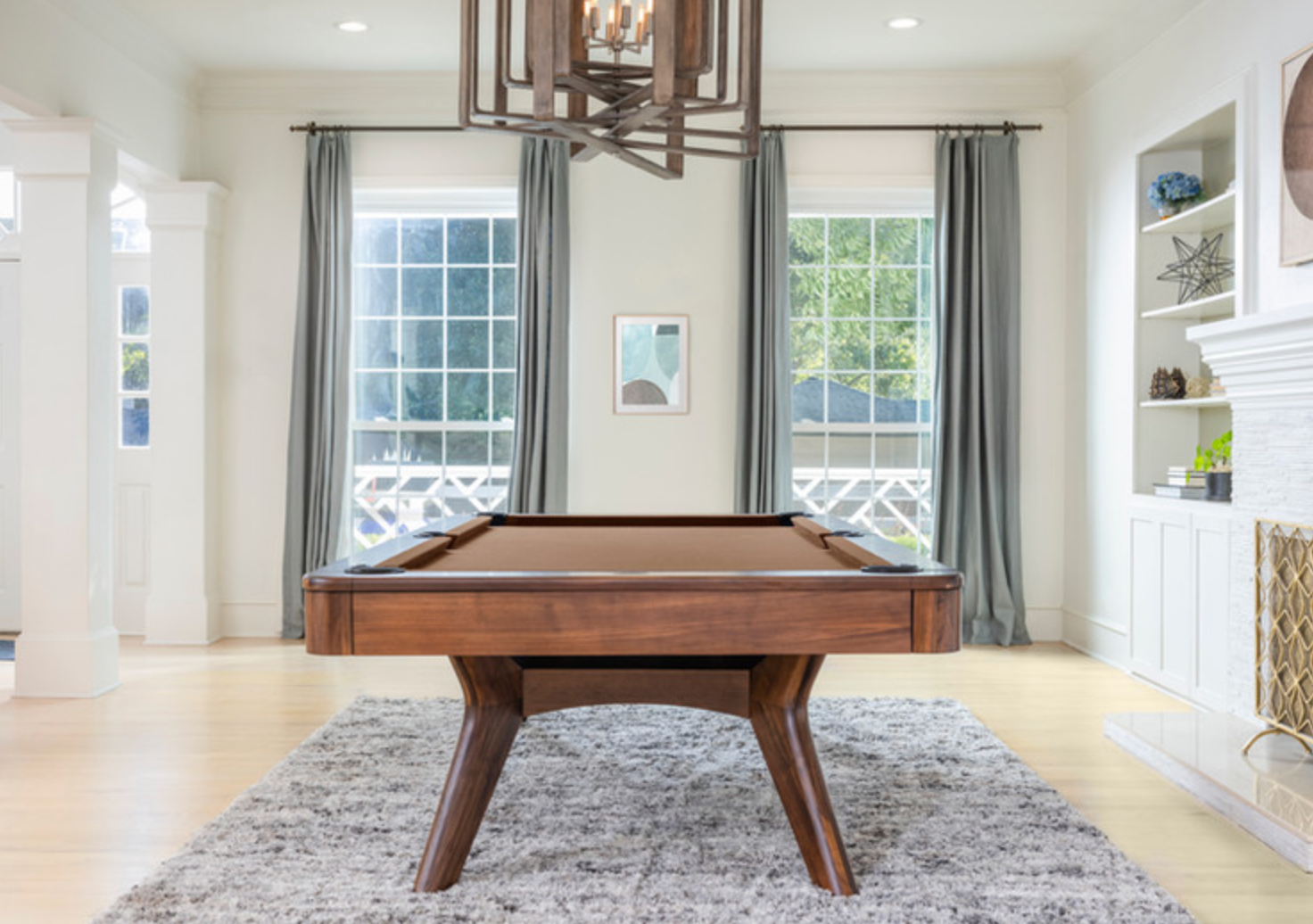 Brevik 8' Pool Table Coffee