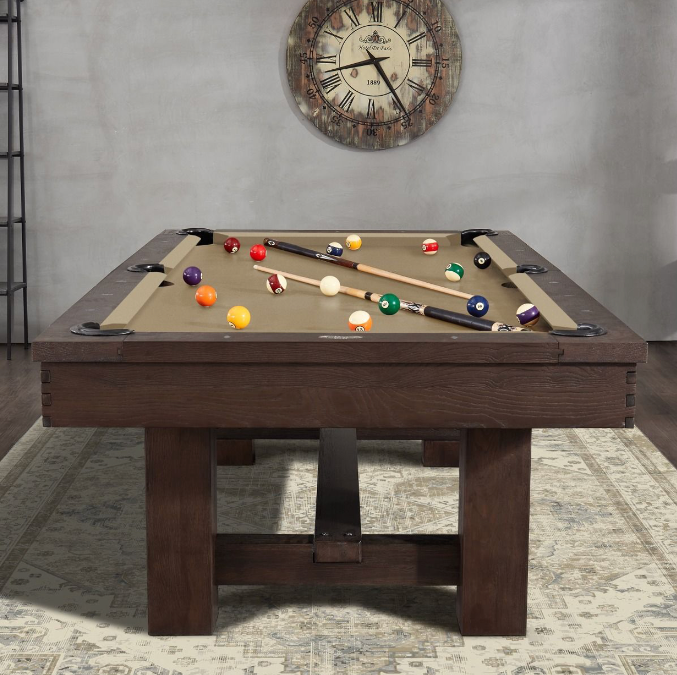 The Reno 8' Weathered Dark Chestnut