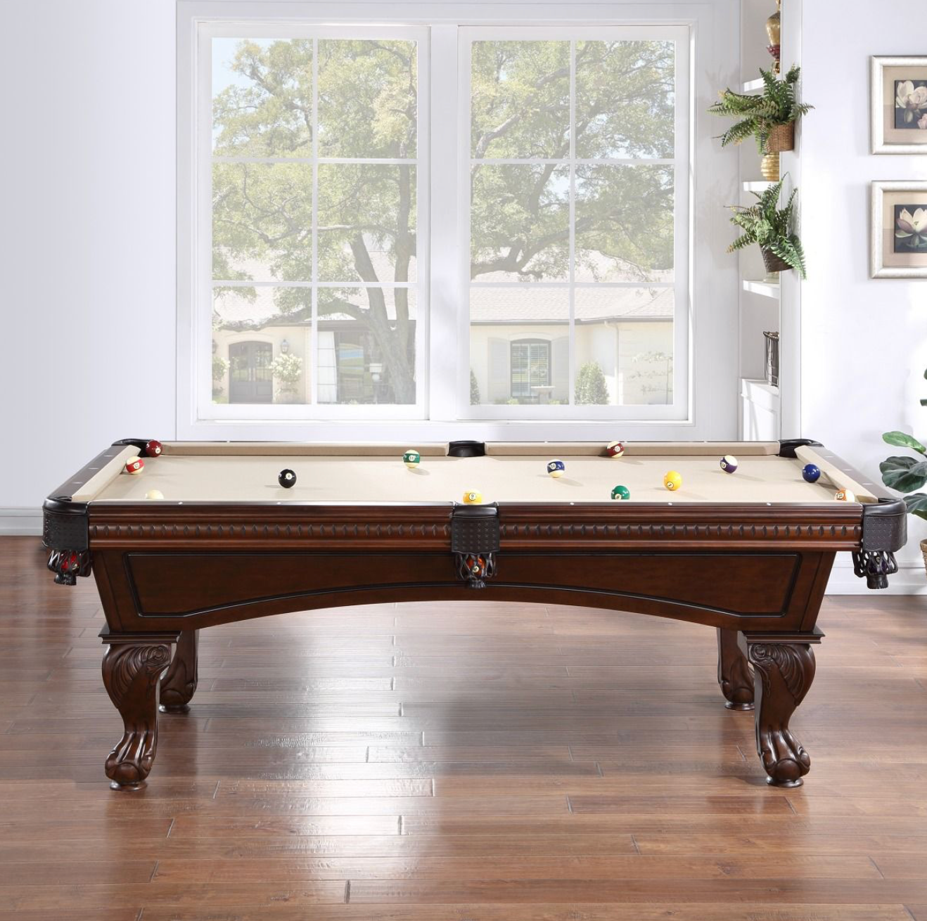 Canton 8' Pool Table in Sierra