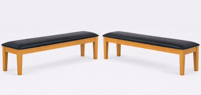 Spencer Marston Wooden Storage Bench - Oak Set