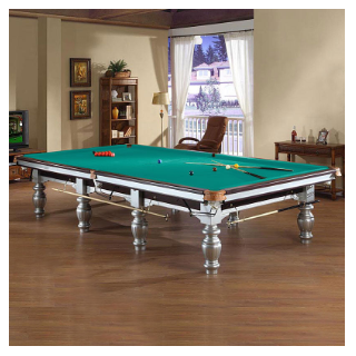 Widow Pool Table