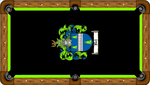 Emblem 2 Any Design 7ft 8ft 9ft Billiard Cloth