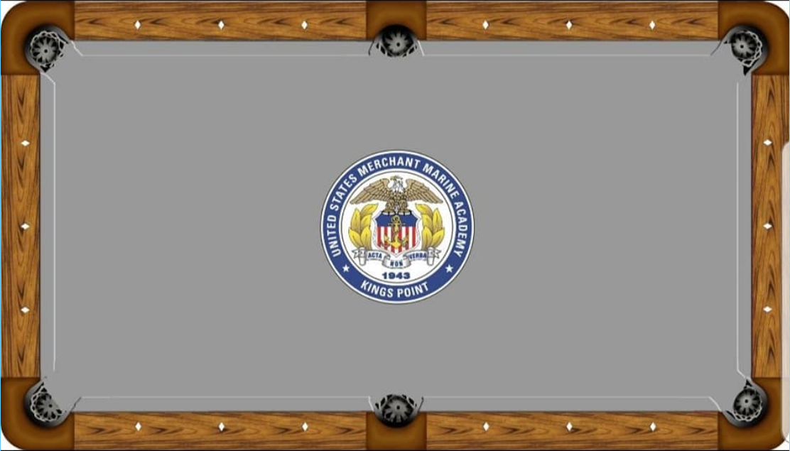 Merchant Marine Custom Pool Table Felt