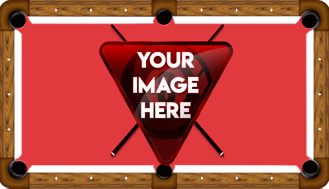 Your Image Here Custom Pool Table Felt