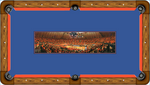 Stadium View Custom Pool Table Felt Any Design 7ft 8ft 9ft Billiard Cloth